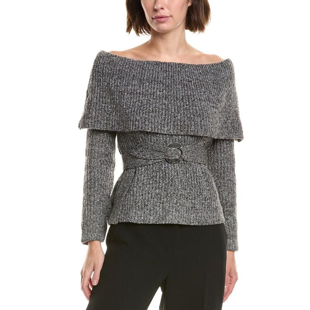 Serenette Womens  Pullover Sweater, Gray